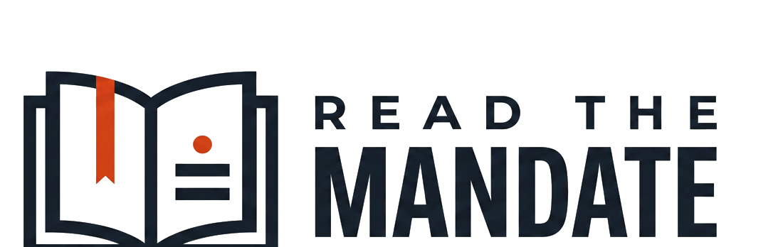 Read the Mandate